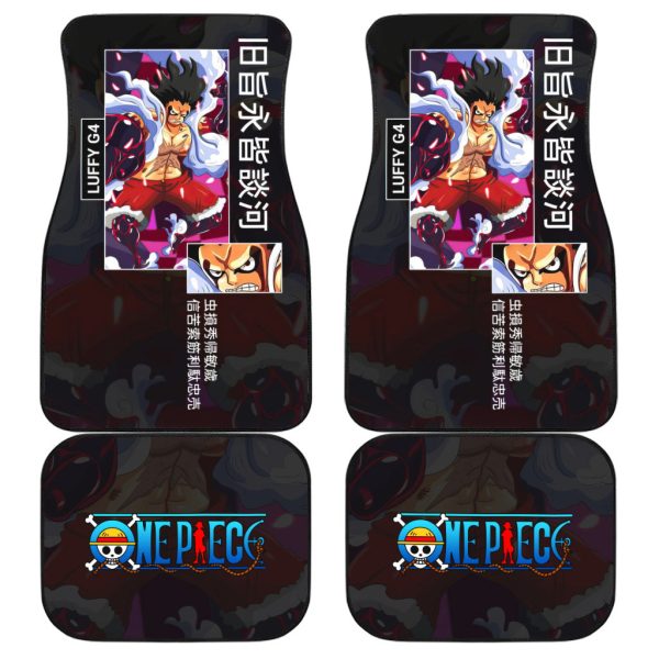 One Piece Anime Car Floor Mats Car AccessoriesMonkey D. Luffy