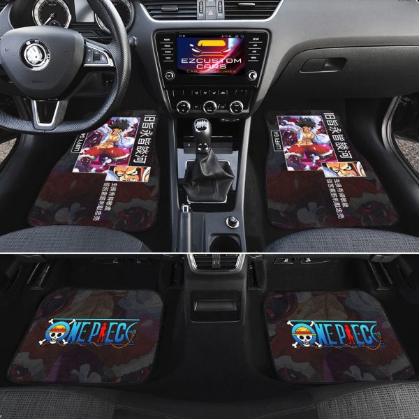one piece anime car accessories luffy miirk