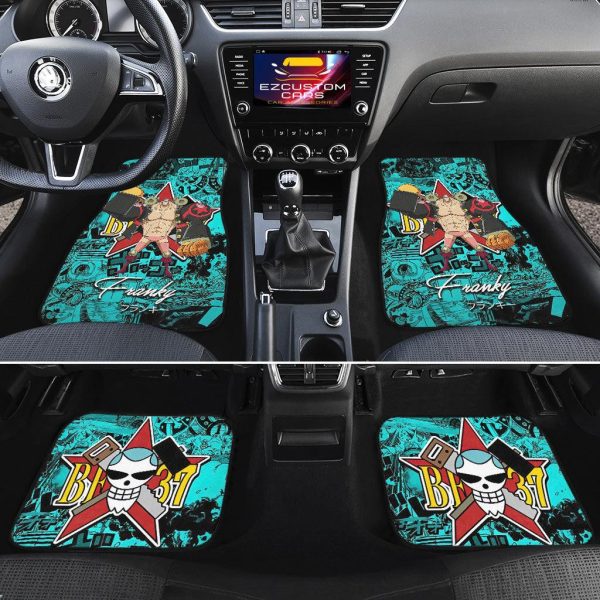one piece anime car floor mats car accessoriesfranky zpbr2