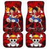 One Piece Anime Car Floor Mats Car AccessoriesMonkey D. Luffy