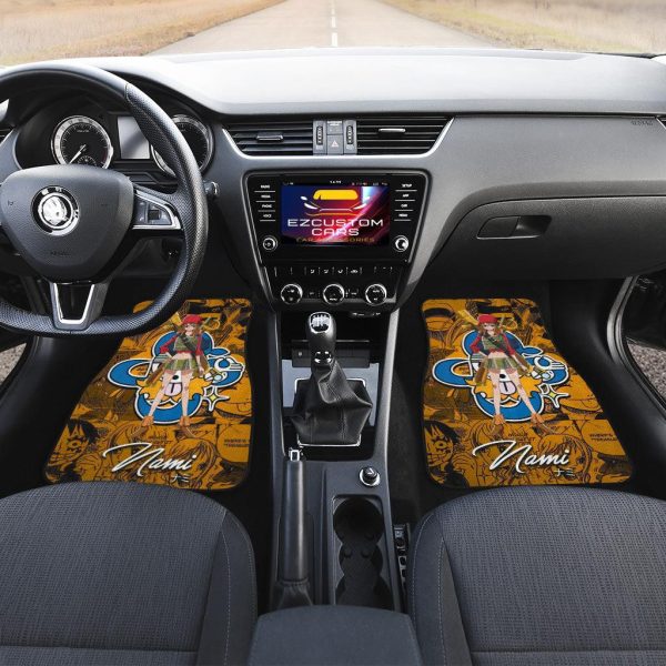 one piece anime car floor mats car accessoriesnami dznai
