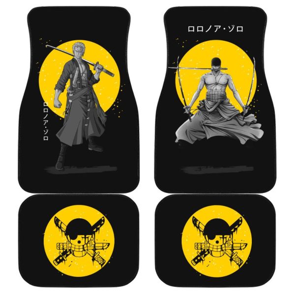 One Piece Anime Car Floor Mats Car AccessoriesRoronoa Zoro
