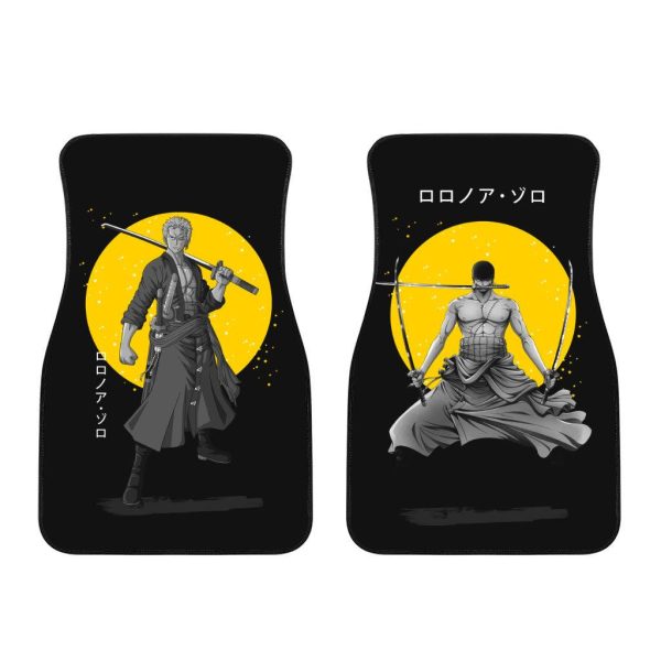 one piece anime car floor mats car accessoriesroronoa zoro japanese style sxjsb