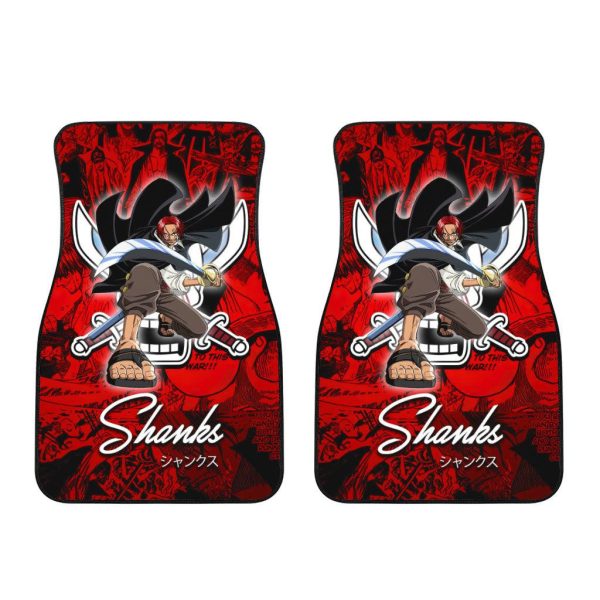 one piece anime car floor mats car accessoriesshanks acmwq