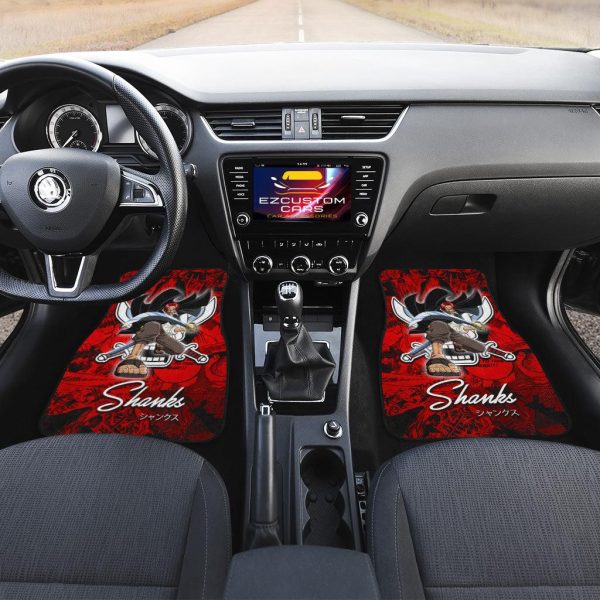one piece anime car floor mats car accessoriesshanks pqldm