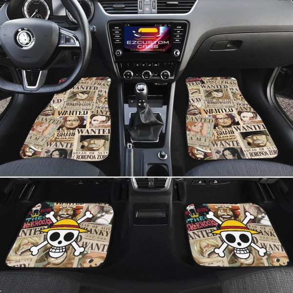 one piece anime car floor mats elcek