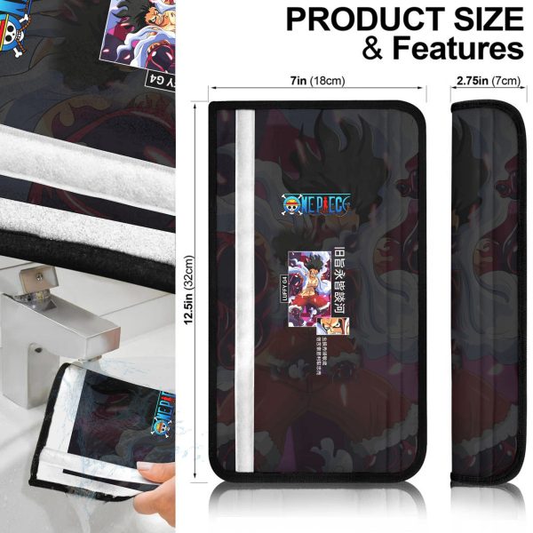 one piece anime seat belt covers anime car accessories luffy rfkpz