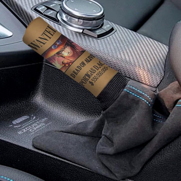 one piece anime shift knobs car covers set custom portgas dace wanted car accessories m73aa
