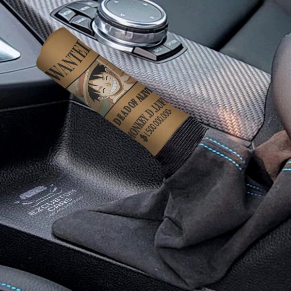 one piece anime shift knobs car covers set monkey d luffy wanted car accessories gnfu3