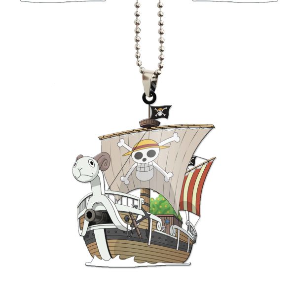 one piece car accessories anime car ornament going merry dsoql