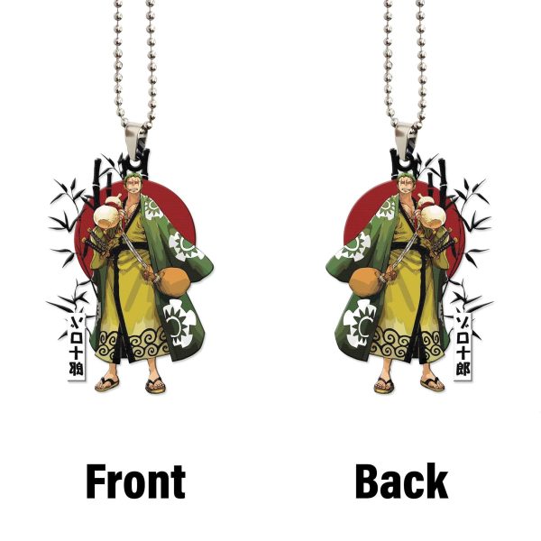 One Piece Car Accessories Anime Car Ornament Zoro