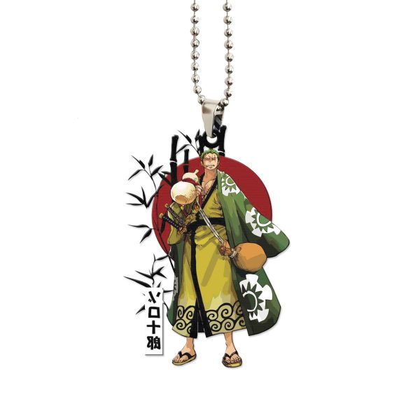 one piece car accessories anime car ornament zoro izoal