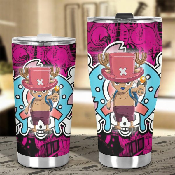 one piece car accessories anime car tumbler cup chopper 7xlub