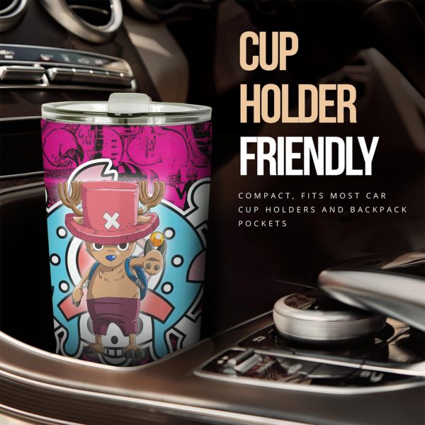 one piece car accessories anime car tumbler cup chopper fhqnl