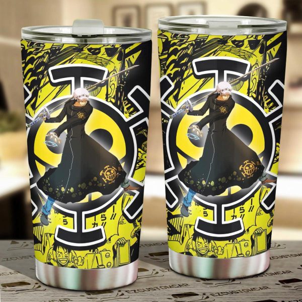 One Piece Car Accessories Anime Car Tumbler Cup