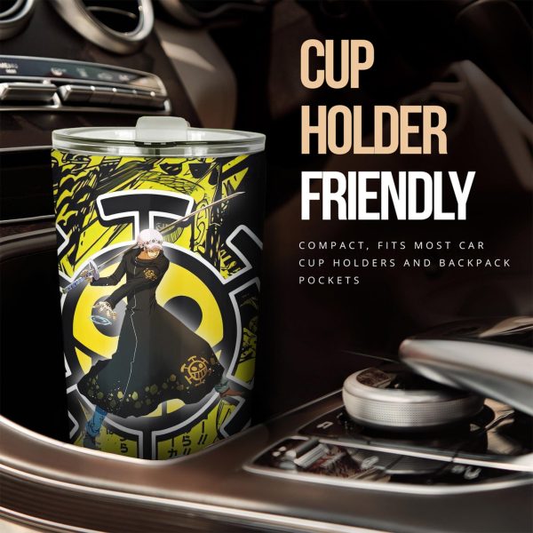 one piece car accessories anime car tumbler cup d water law snwdd