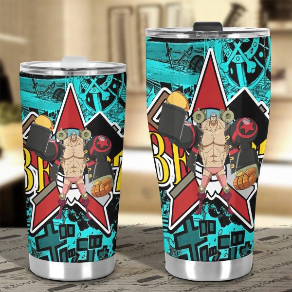 one piece car accessories anime car tumbler cup franky tv8xh