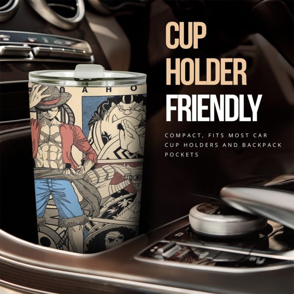 one piece car accessories anime car tumbler cup mix manga 5q3fi