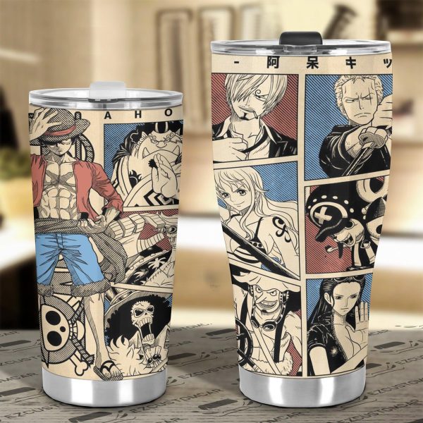 one piece car accessories anime car tumbler cup mix manga t2cxw