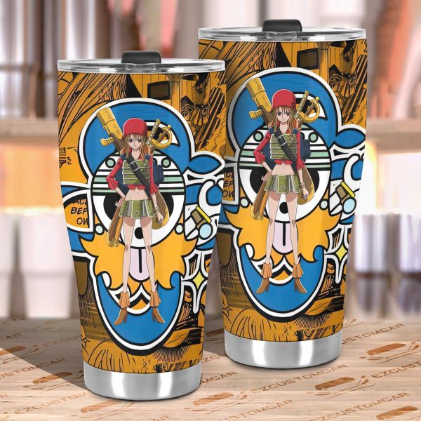 one piece car accessories anime car tumbler cup nami b3w7g