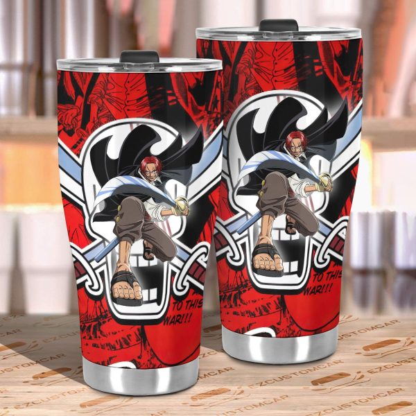 one piece car accessories anime car tumbler cup shanks 7csz4