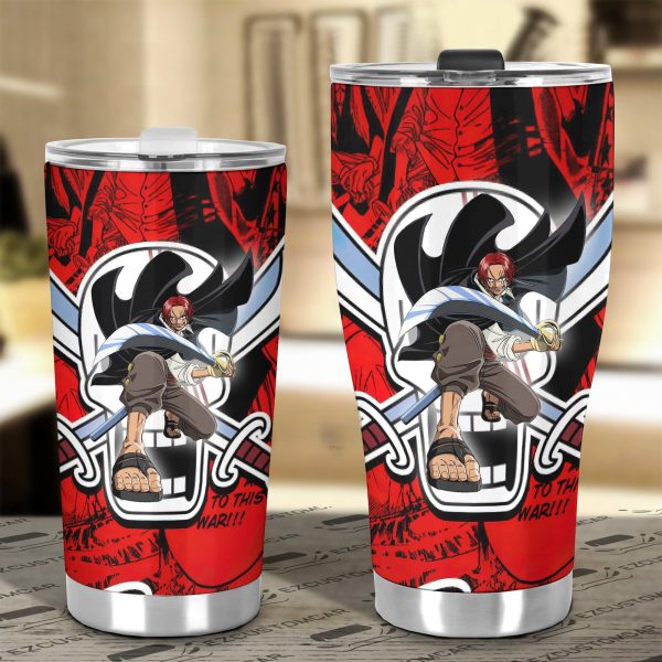 one piece car accessories anime car tumbler cup shanks jiv7j