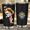 One Piece Car Accessories Anime Car Tumblers Cup Luffy