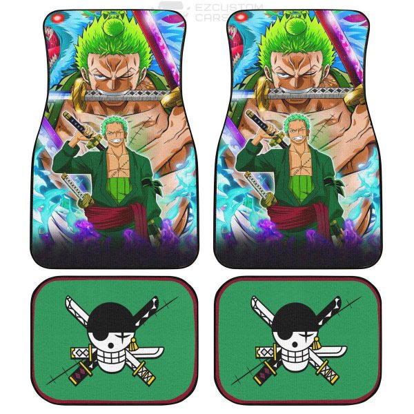 one piece car floor mats transform your car seats with main characters nchkb