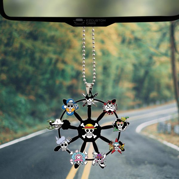 one piece car ornament kmgac