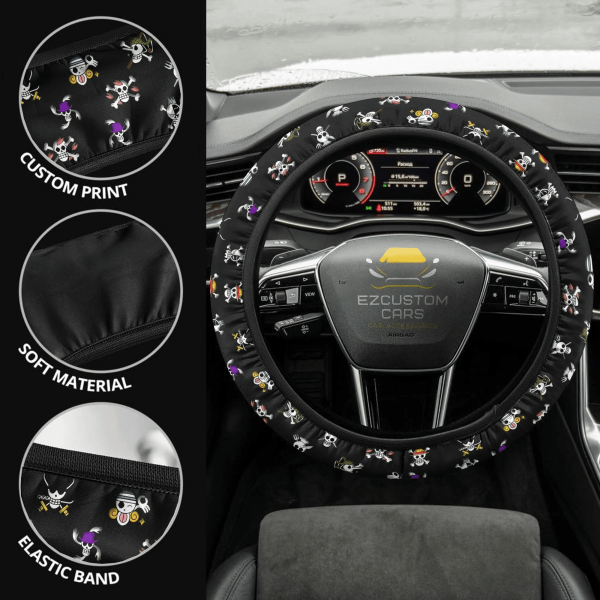 One Piece steering wheel cover