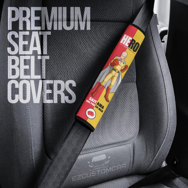 one punch man custom car seat belt covers o259t