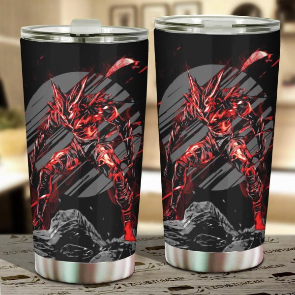 Garou Car Tumbler Cup Custom Anime One Punch Man Car Accessories