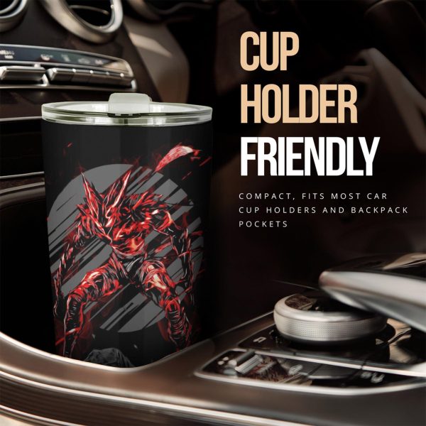 one punch man garou car tumbler cup anime car accessories h21ax