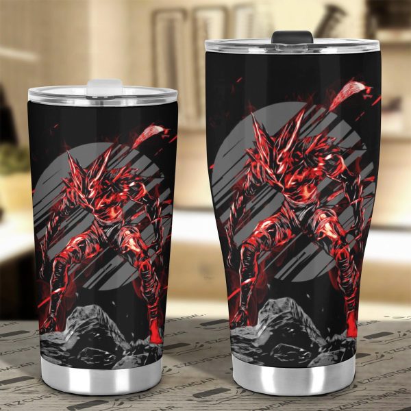 one punch man garou car tumbler cup anime car accessories z6m4m