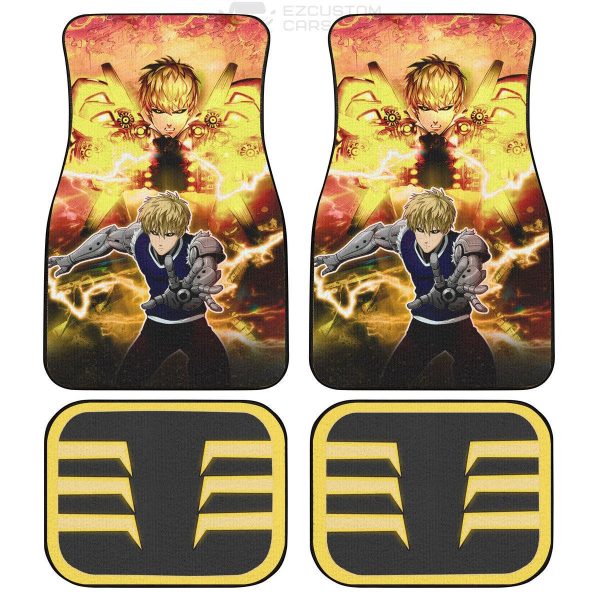 One Punch Man Genos Car Floor Mats