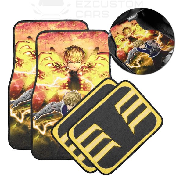 One Punch Man Genos Car Floor Mats