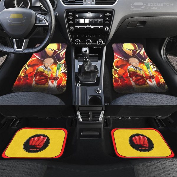 one punch man saitama car floor mats cfozs