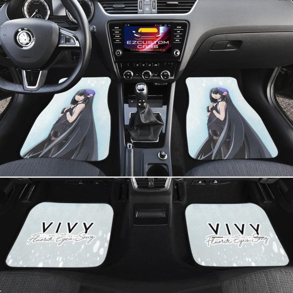 ophelia car floor mats custom vivy fluorite eyes song anime car accessories lo5gq