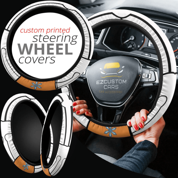 orihime inoue anime steering wheel cover custom anime bleach car accessories 61pqx