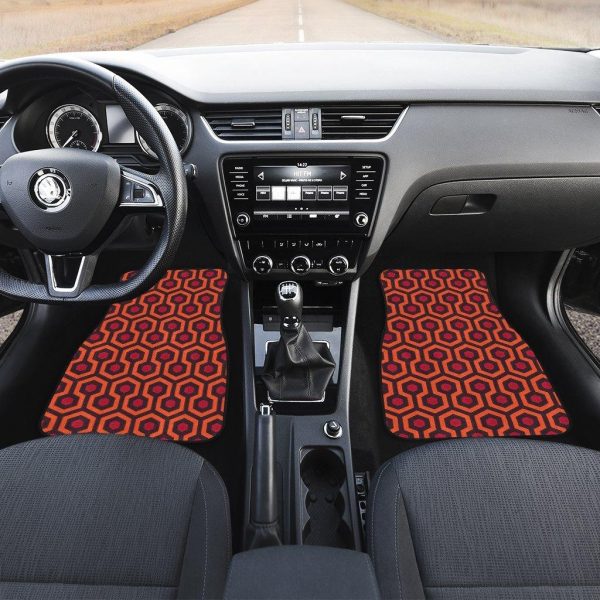 Overlook Hotel Carpet Pattern Car Sun Shade