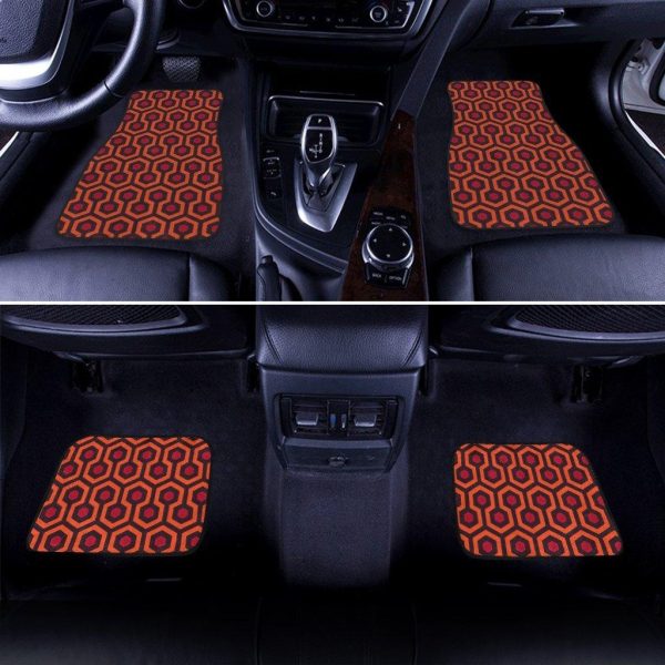 overlook hotel carpet pattern car floor mats vx4c1