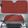Overlook Hotel Carpet Pattern Car Sun Shade