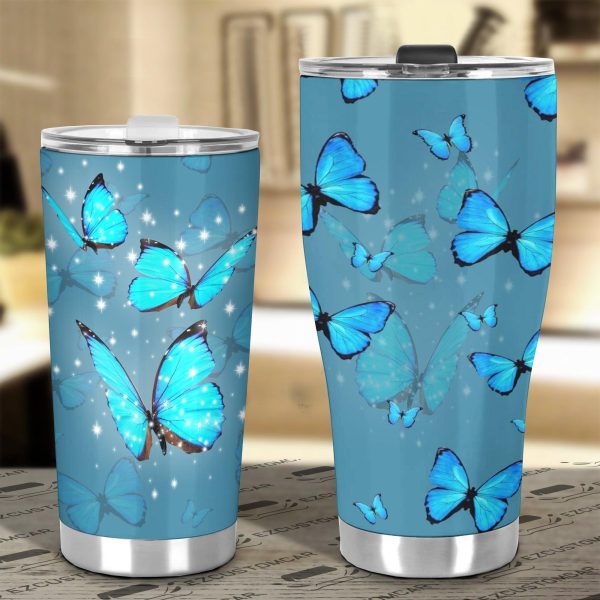 pack butterfly car tumbler cup custom butterfly car accessories oswxa