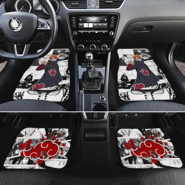 pain akatsuki car floor mats naruto shippuden manga mix 6yfss