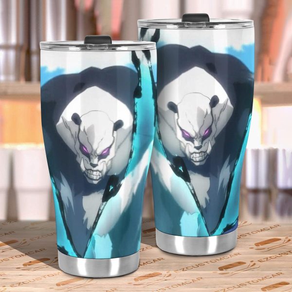 panda car tumblers cup custom jujutsu kaisen anime car accessories oevqn