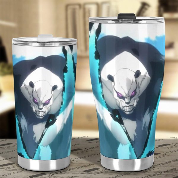 panda car tumblers cup custom jujutsu kaisen anime car accessories w1n6w