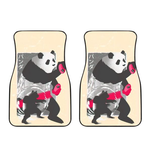 panda jujutsu kaisen car floor mats gxjbq