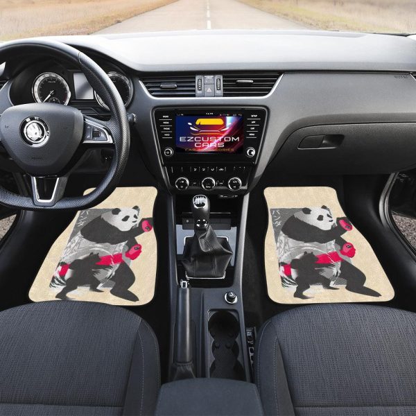 panda jujutsu kaisen car floor mats petjx
