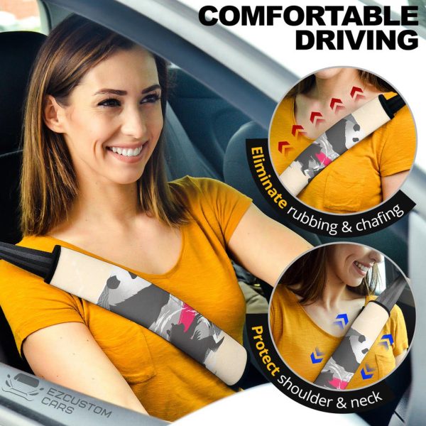 Panda Jujutsu Kaisen Anime Car Seat Covers