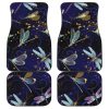 Pattern Dragonfly Car Floor Mats Custom Dragonfly Car Accessories